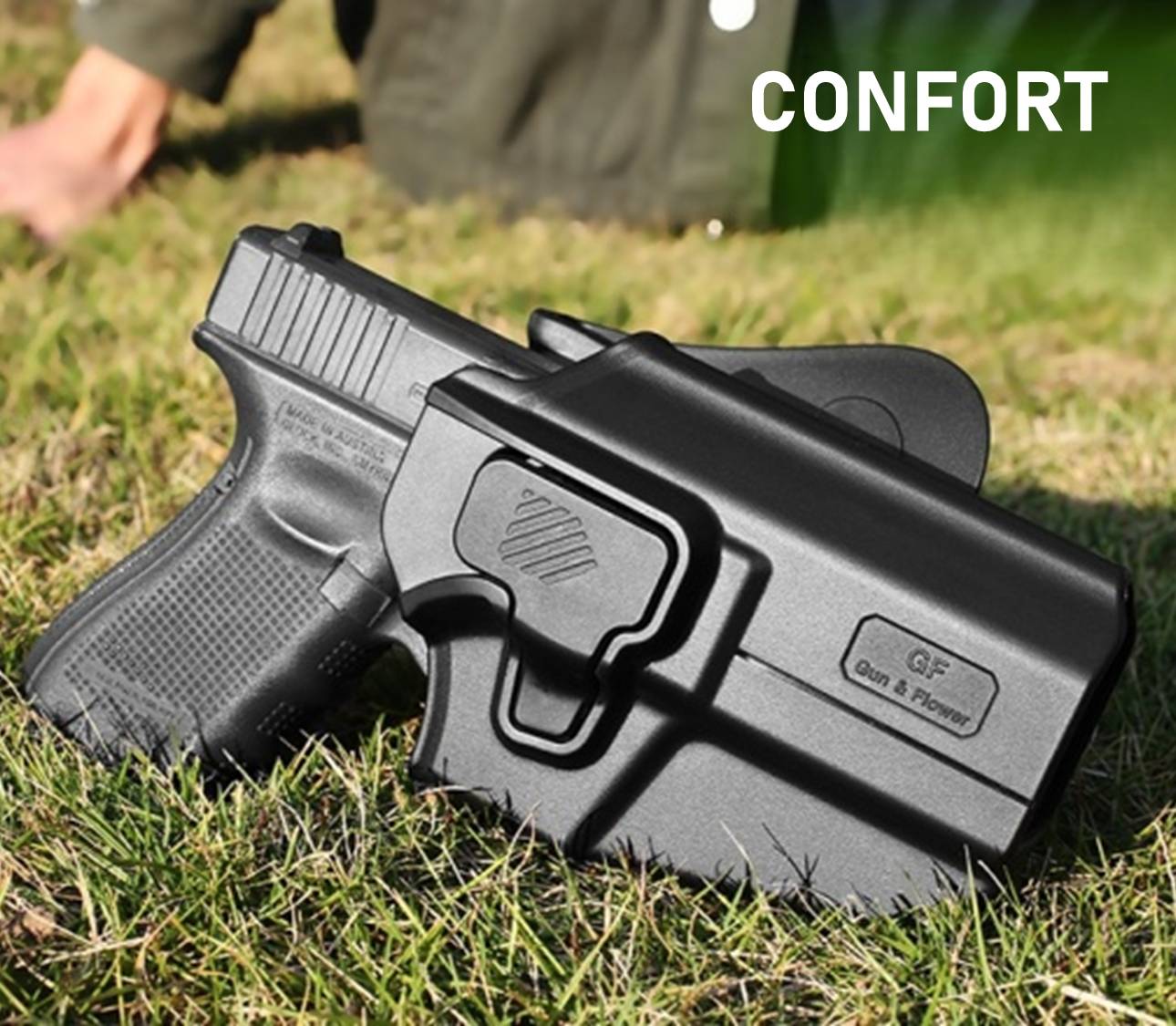 Toc pistol gun flower universal polimer