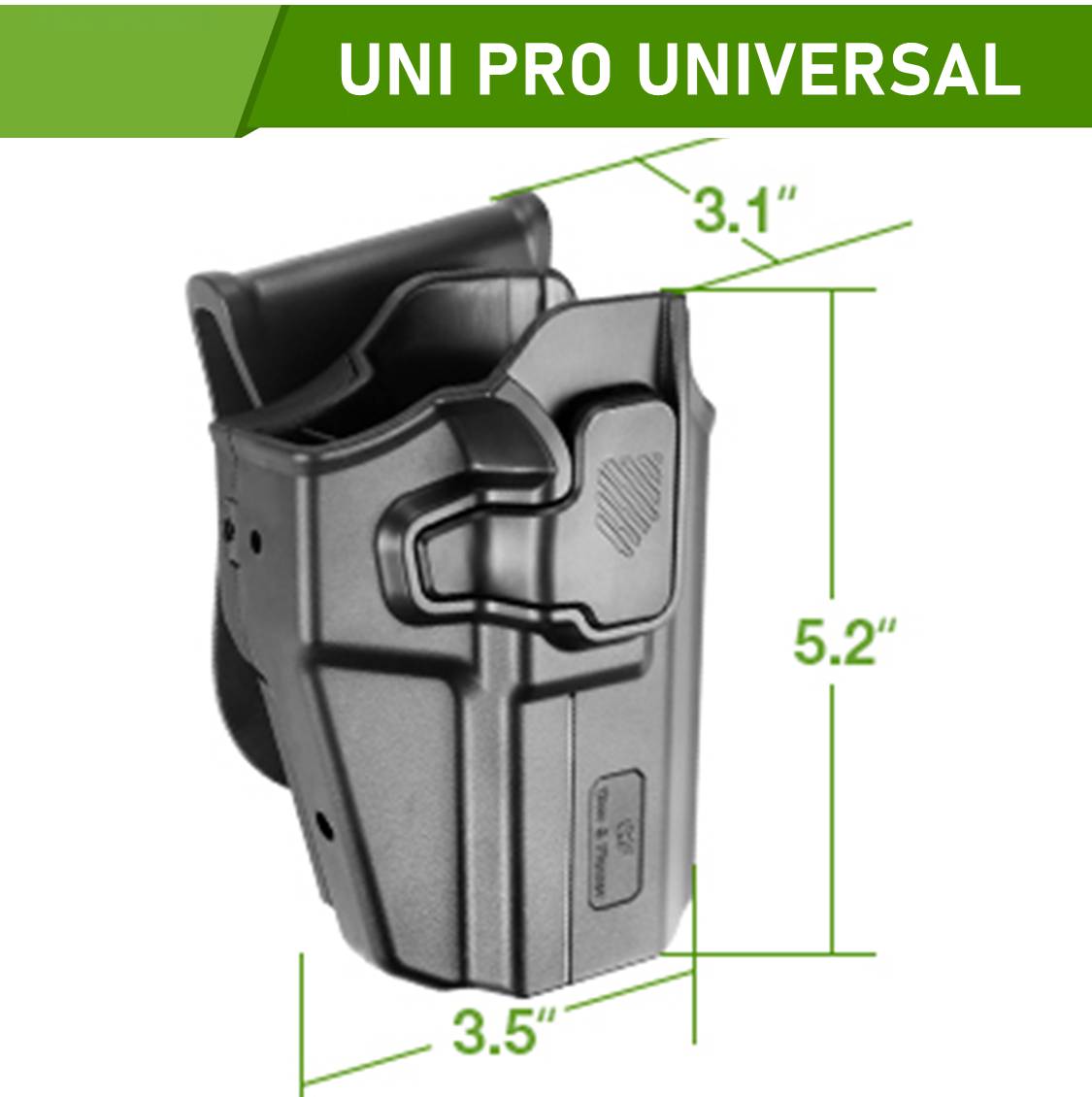 Toc pistol gun flower universal polimer