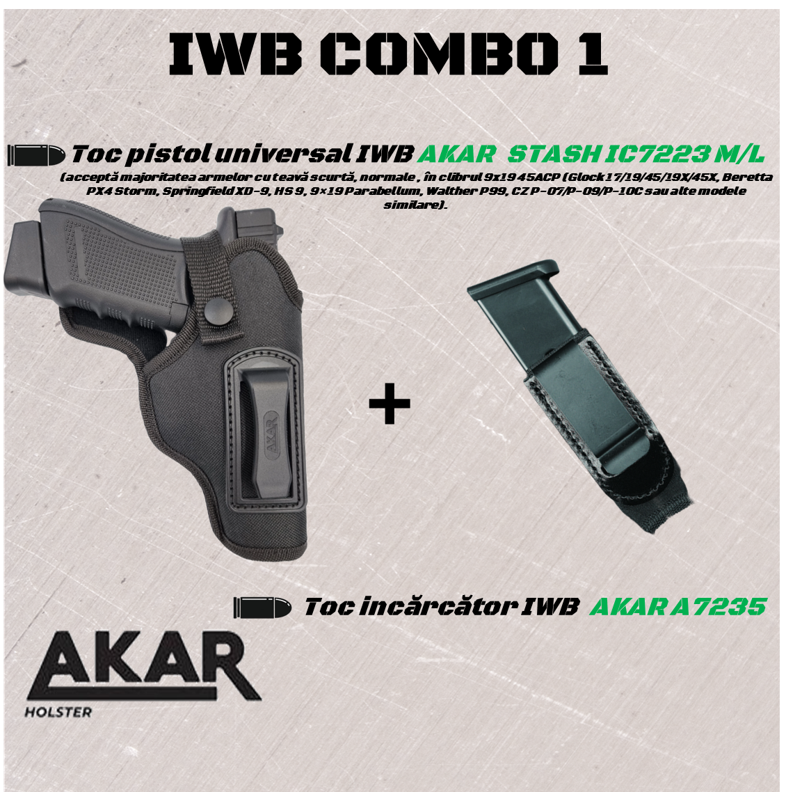 Combo IWB 1 AKAR IC7223